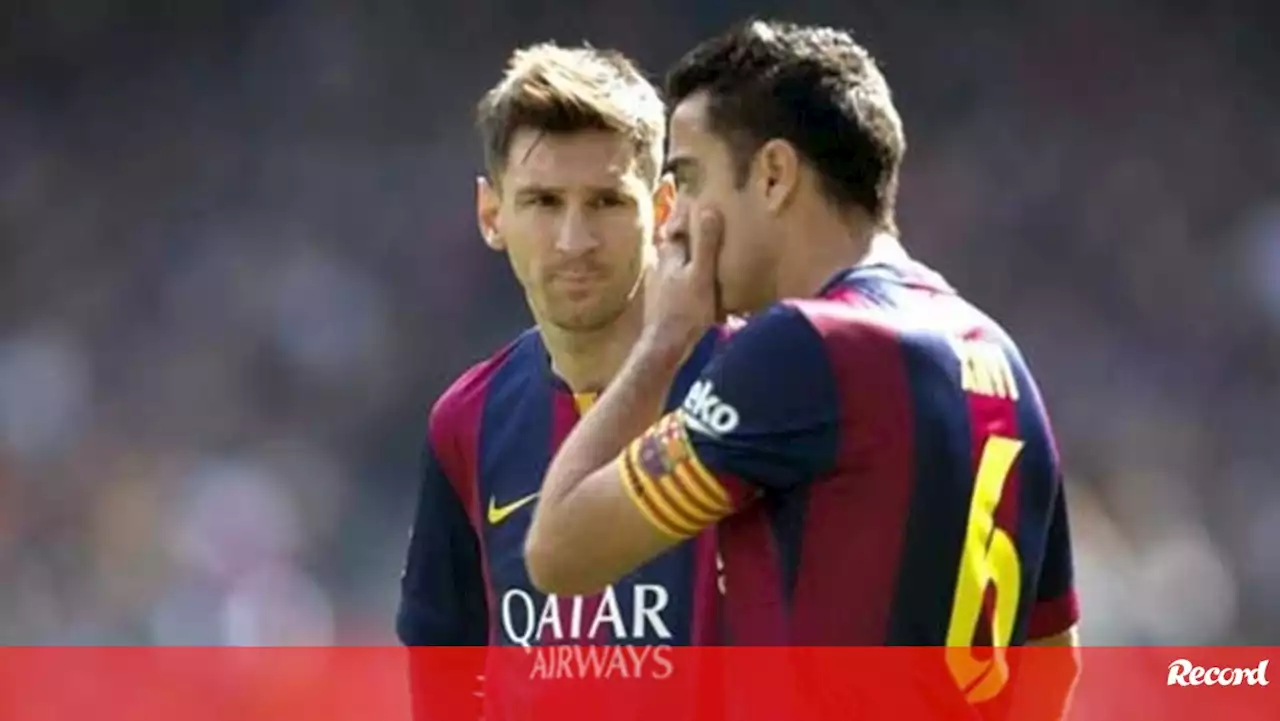 Xavi pede Messi a Laporta: «Continua a ser um jogador decisivo, com fome»