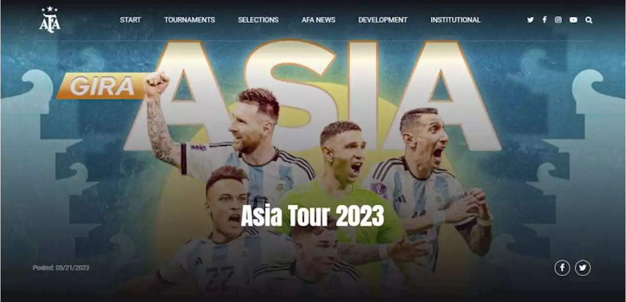 5 Destinasi Super Prioritas untuk Messi dan Tim Argentina |Republika Online