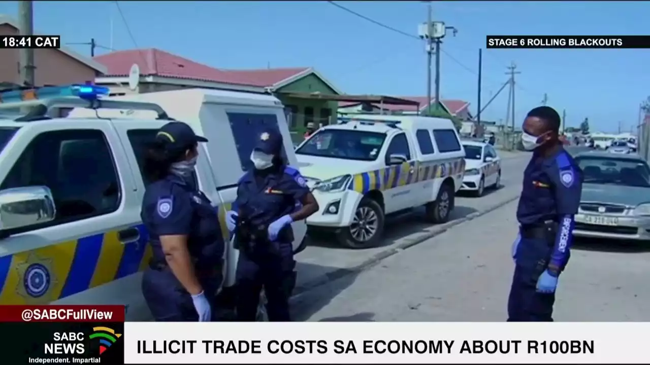 Illicit trade estimated to cost SA economy about R100 billion every year