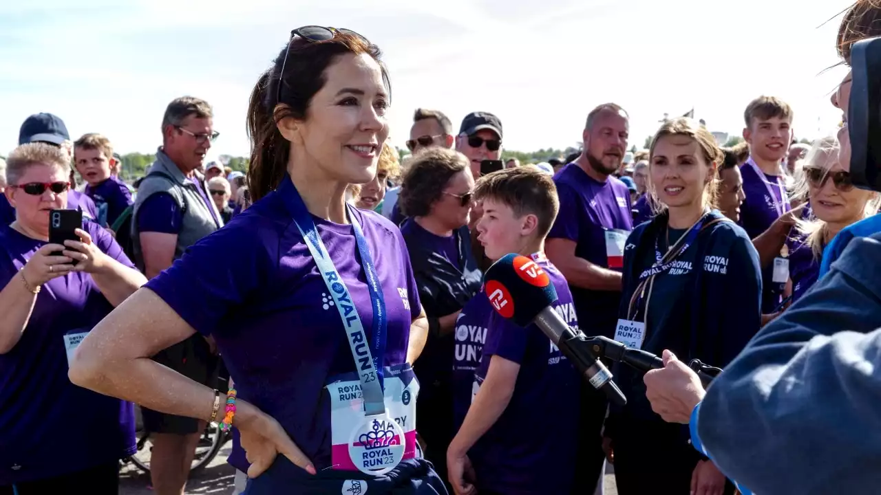 Princess Mary shines in exercise gear for royal running event