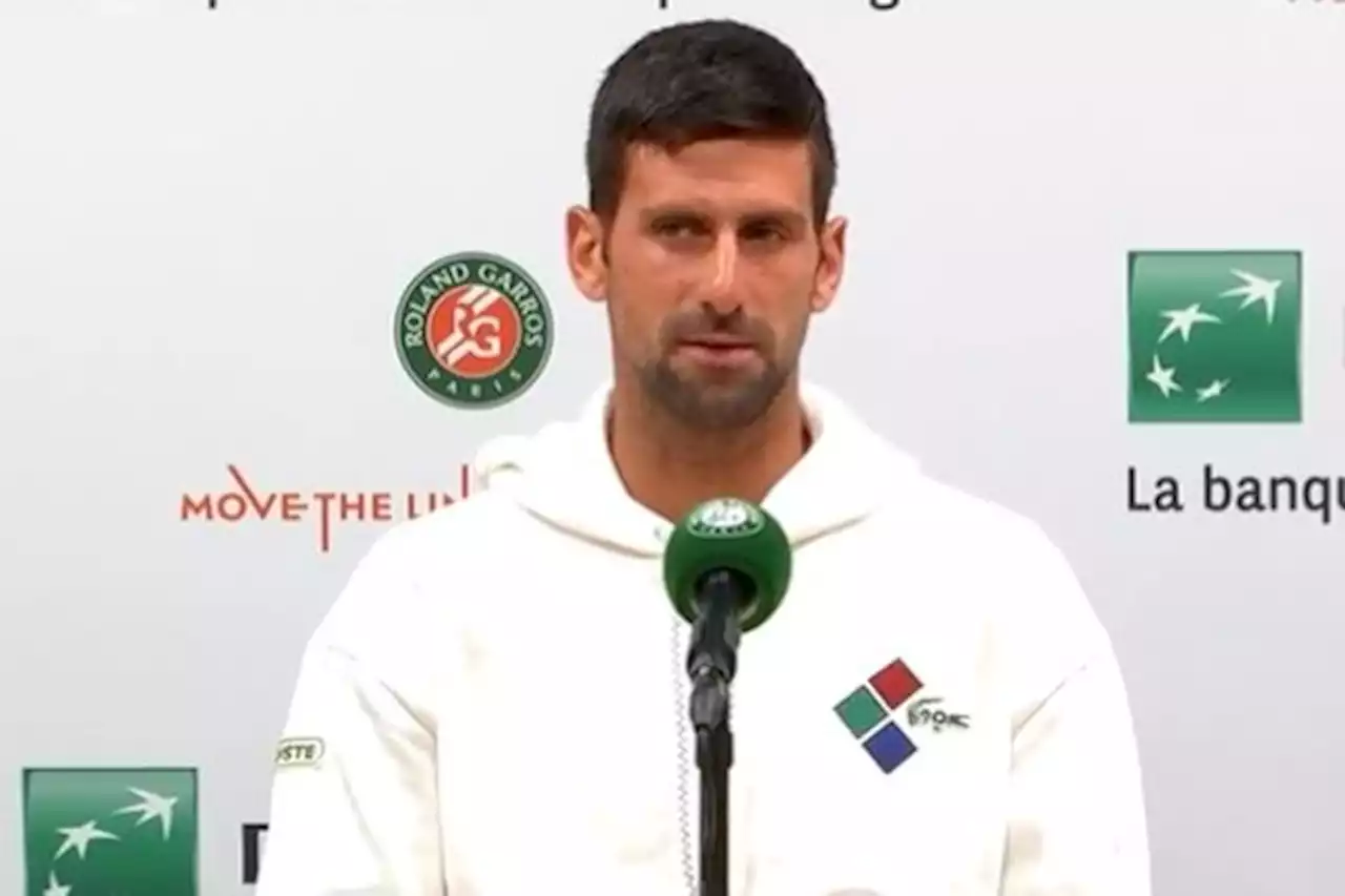 Djokovic Tulis Pesan Soal Konflik Kosovo dan Serbia di French Open 2023