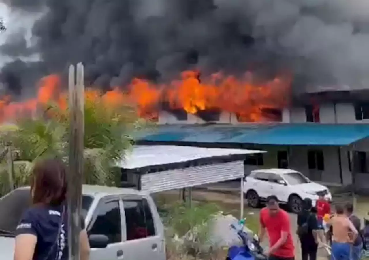 Sibu longhouse razed, 100 residents left homeless