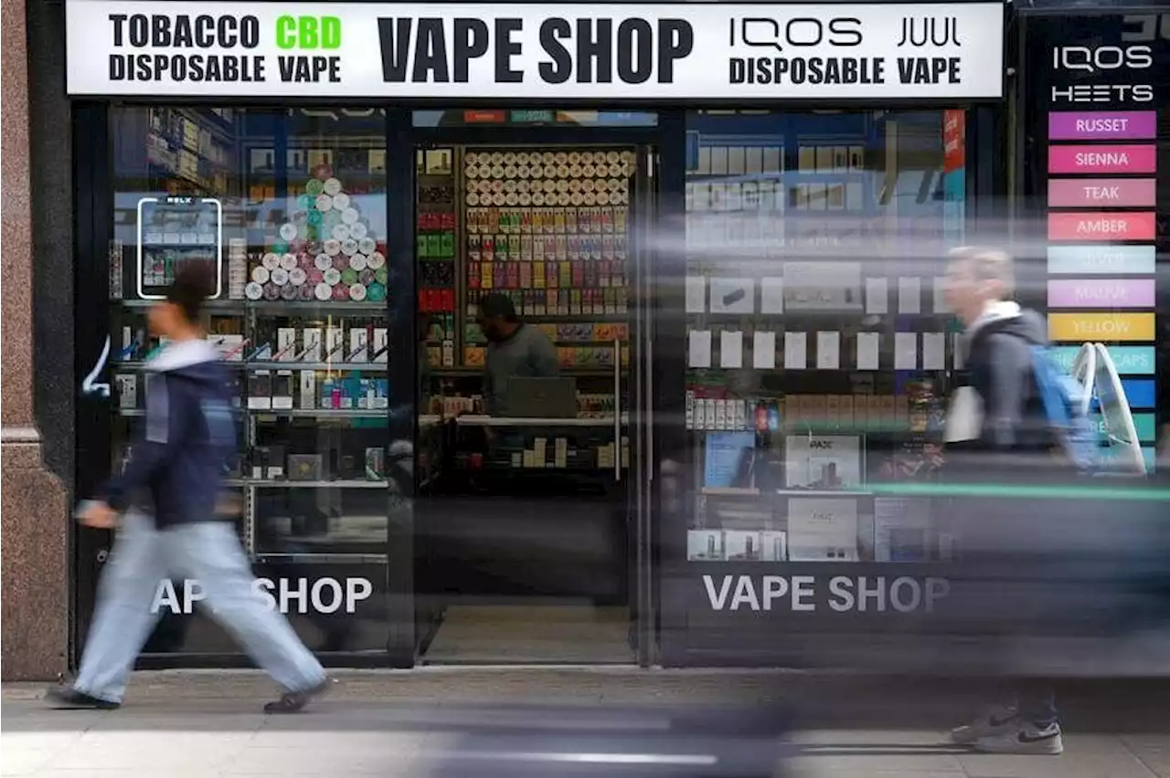 Britain takes steps to clamp down on teen vaping