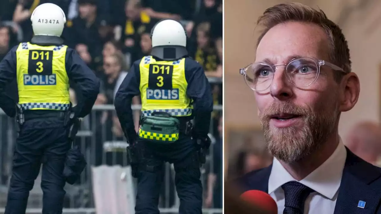 Fotboll: Idrottsministern Forssmed efter derbyt: ”Kan inte uttryckas förståelse”