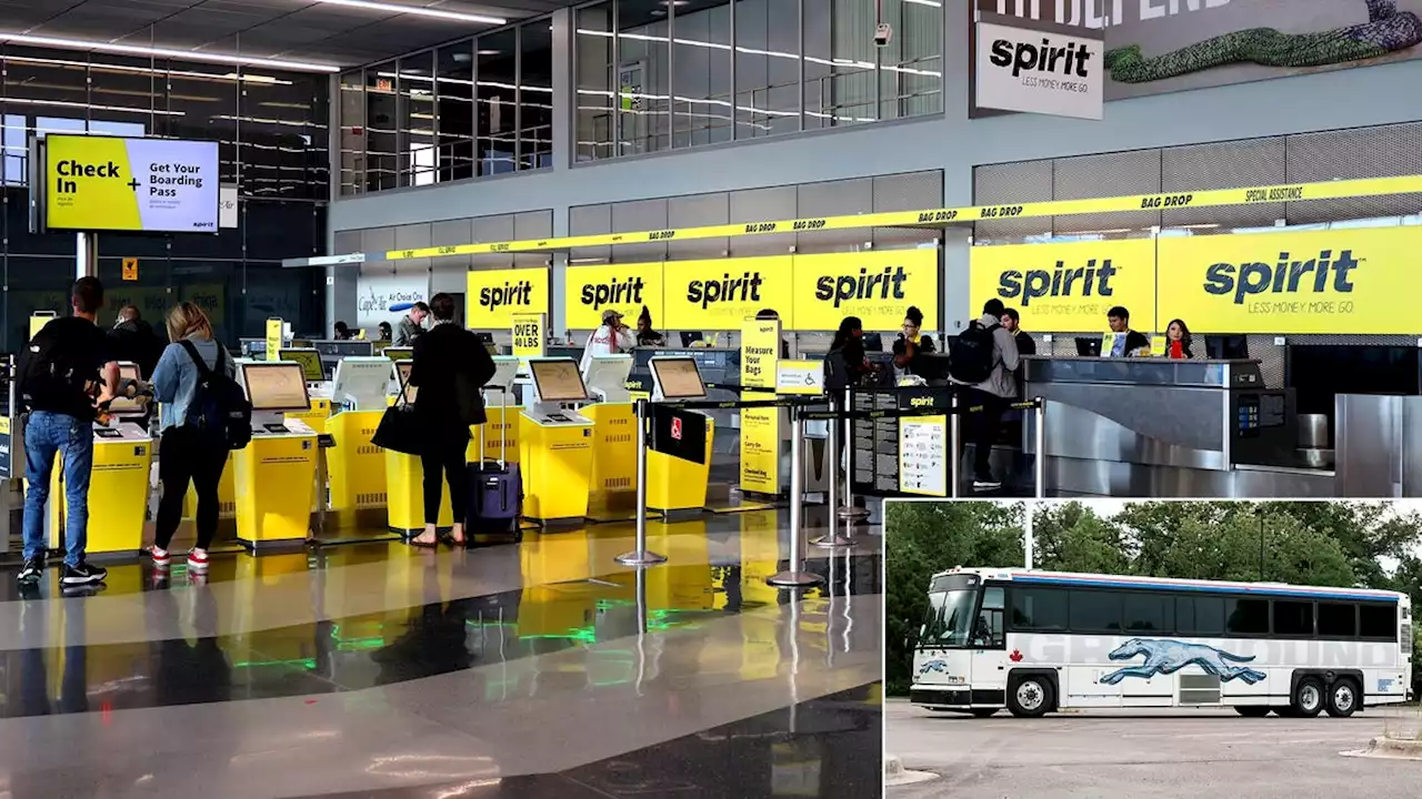 Spirit Airlines Begins Offering $45 Directions To Nearest Greyhound Bus Station