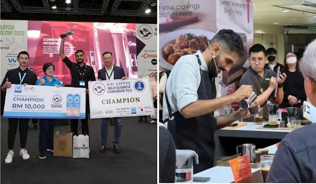 Round’s Barista Surender Kumar Wins ‘GIGI Coffee Malaysia Barista Championship 2023’ | TRP