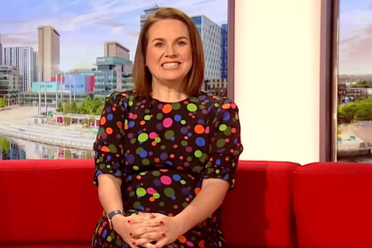 Pregnant Nina Warhurst hits back at troll after swipe about BBC Breakfast outfit