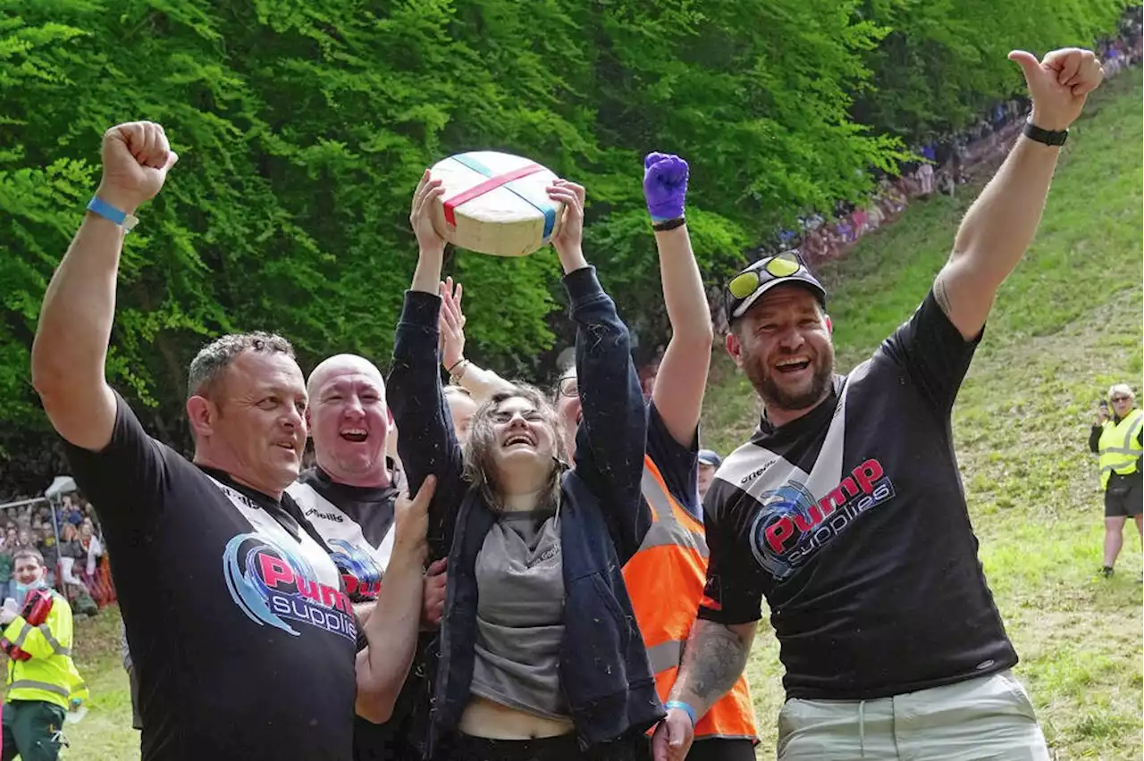 Nanaimo teen is a world champ in cheese chasing