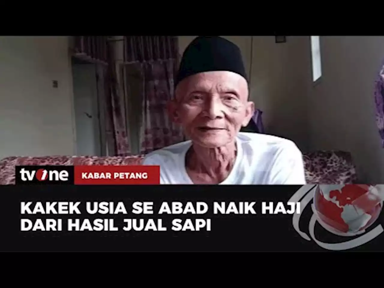 Berusia 100 Tahun, Kakek Kasmoro jadi Calon Jemaah Haji Tertua di Pasuruan - tvOne