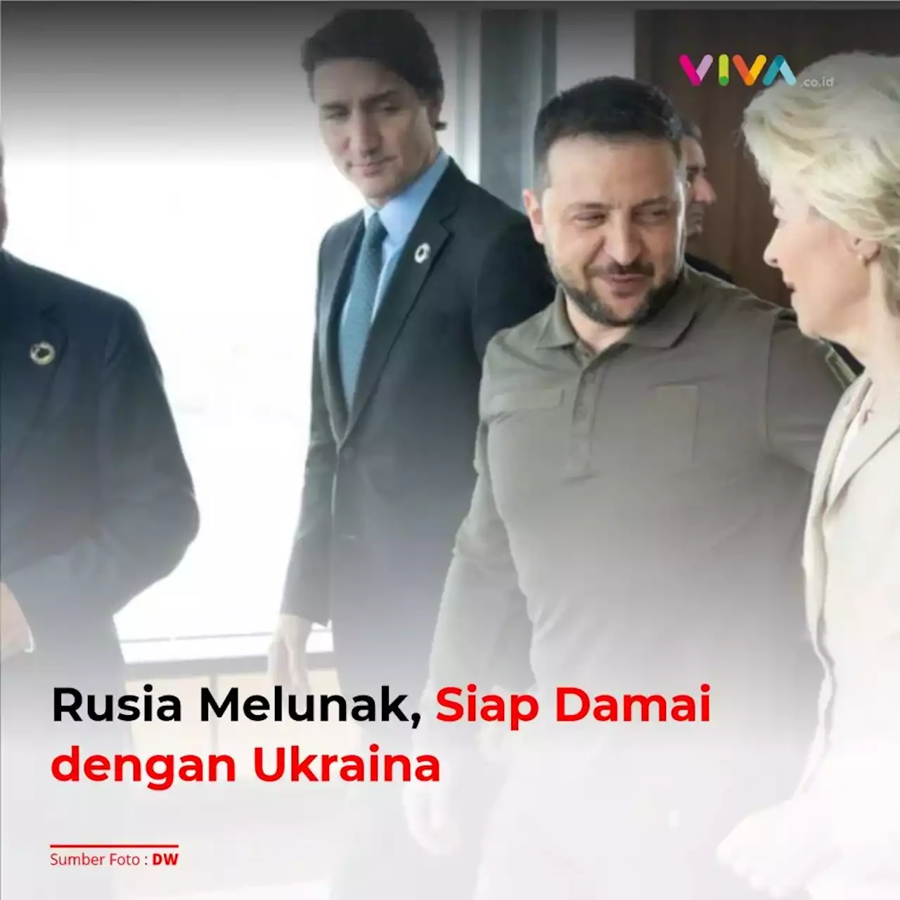 Rusia Melunak, Siap Damai dengan Ukraina