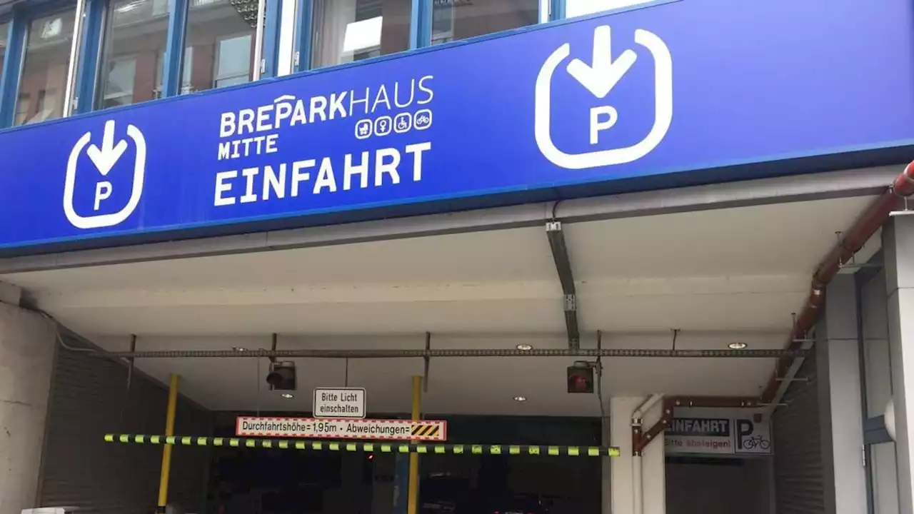 parkhäuser in der bremer innenstadt nur selten ausgelastet