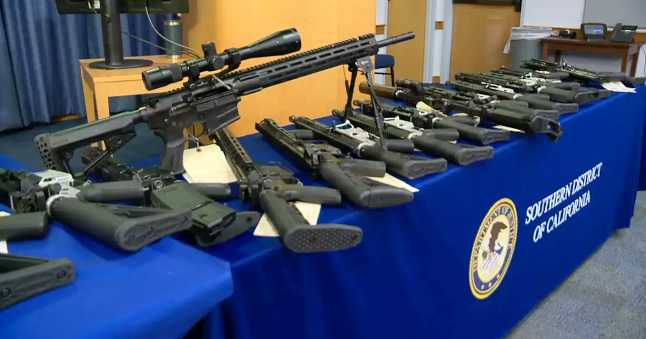 San Diego law enforcement seizes 82 ghost guns in effort to reduce violent crimes