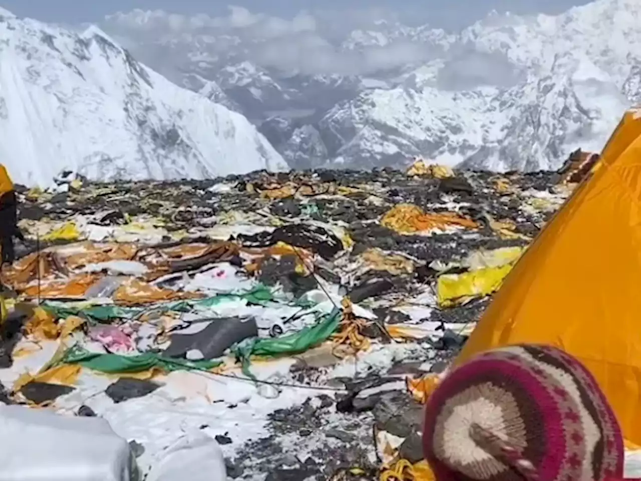 Mountaineers Have Left The Himalayan Slopes In Absolute Tatters...