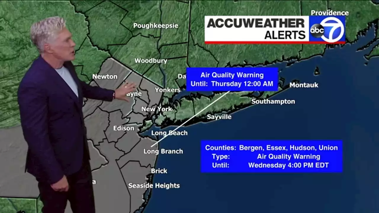 Code Orange Air Quality Alert issued for parts of Tri-State area