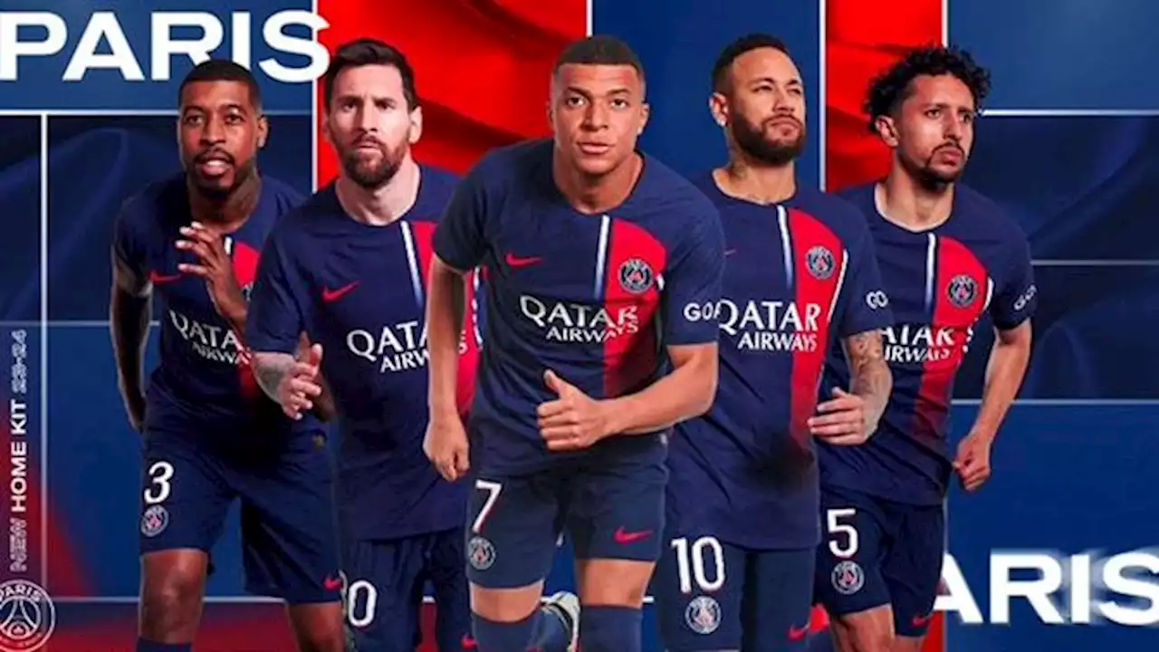 Messi e Neymar na apresentação dos novos equipamentos (vídeo) (Paris Saint-Germain)