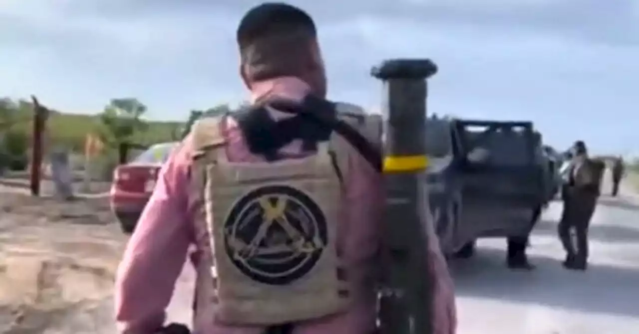 Video: Cartel Gunmen in Mexico Carry Anti-Tank Rocket near Texas Border