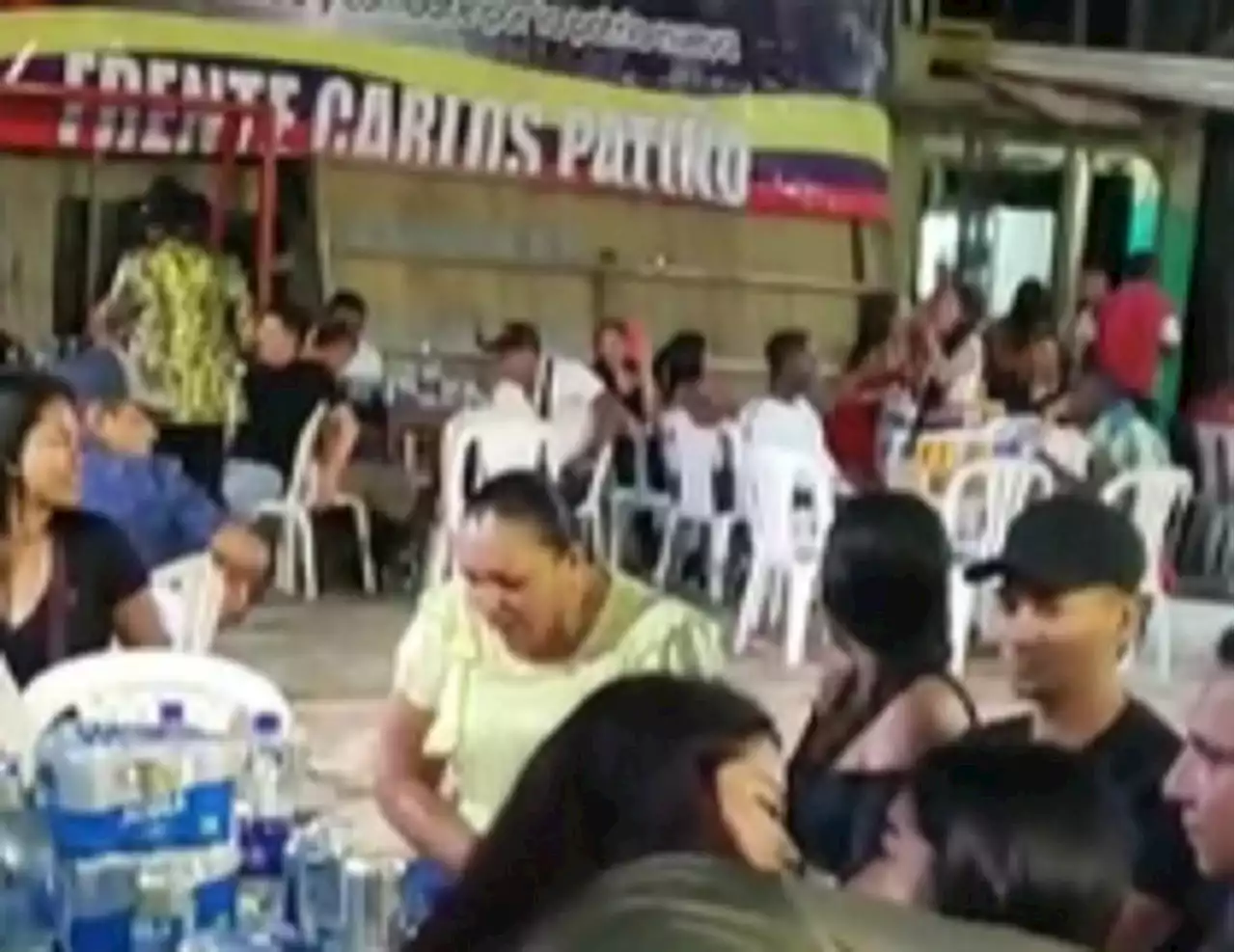 Polémica fiesta de las disidencias de las Farc en El Tambo, Cauca