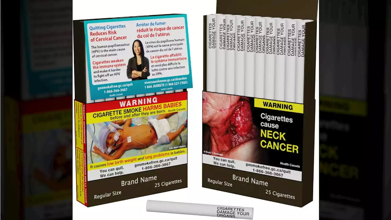 'Poison in every puff': Canada reveals warning labels on individual cigarettes