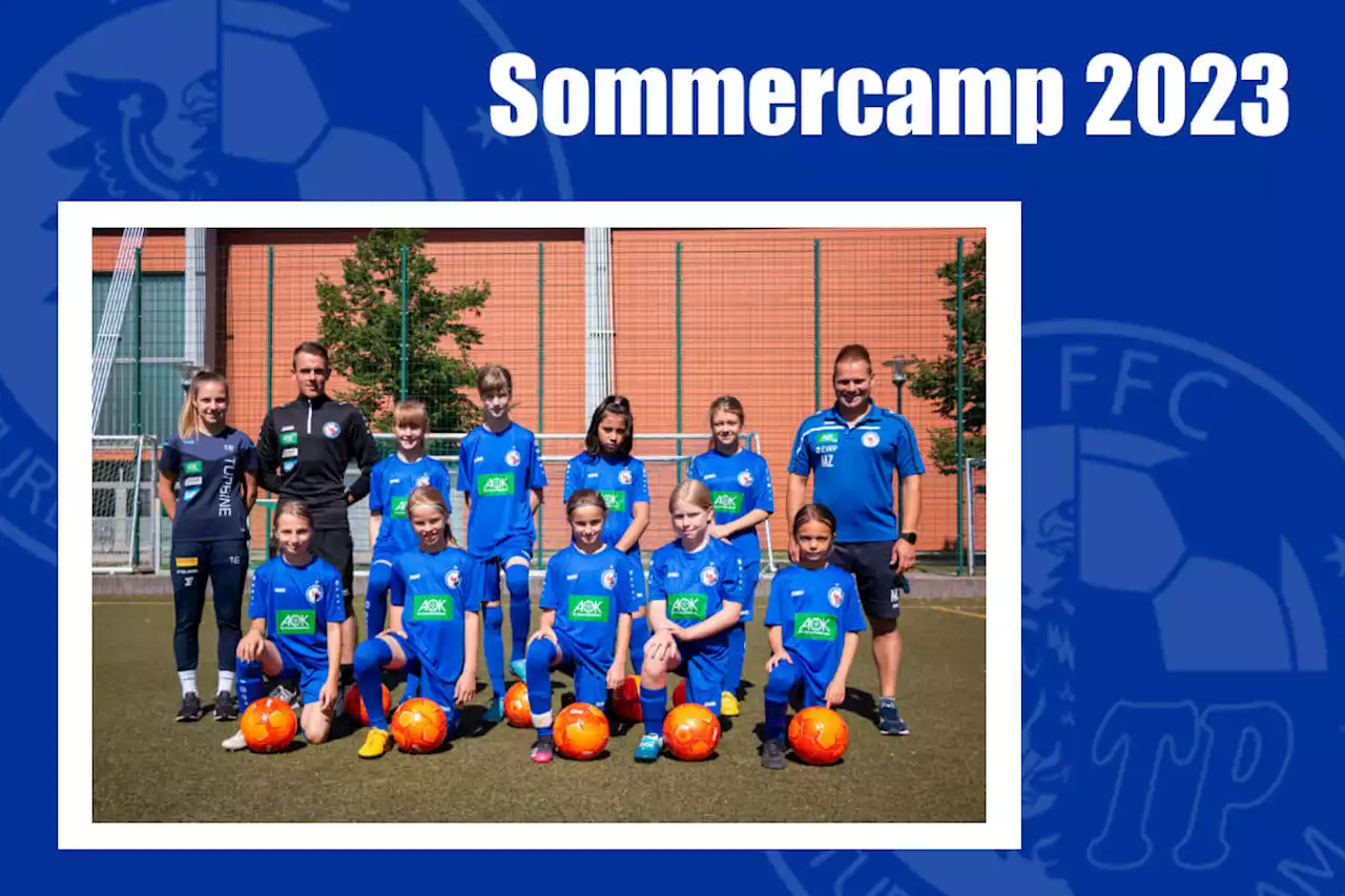 Anmeldung zum Sommercamp 2023 - 1. FFC Turbine Potsdam