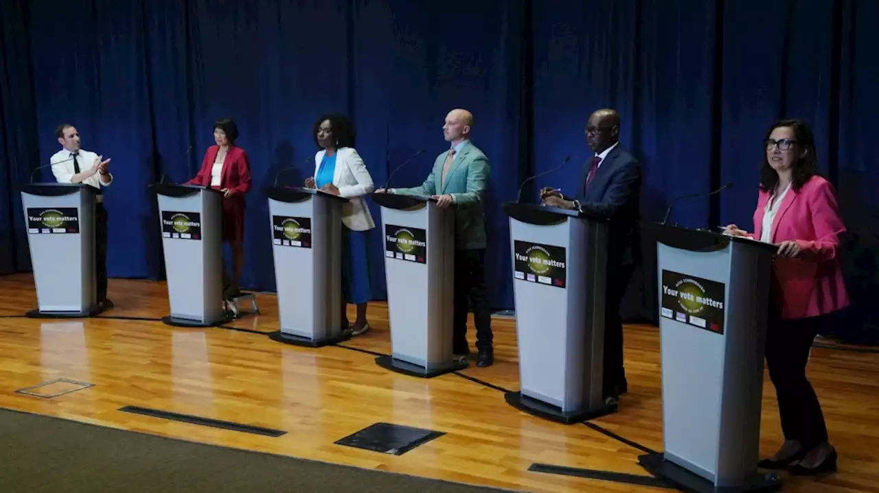 Mayoral hopefuls face off in debate co-hosted by Toronto Star, United Way, TMU