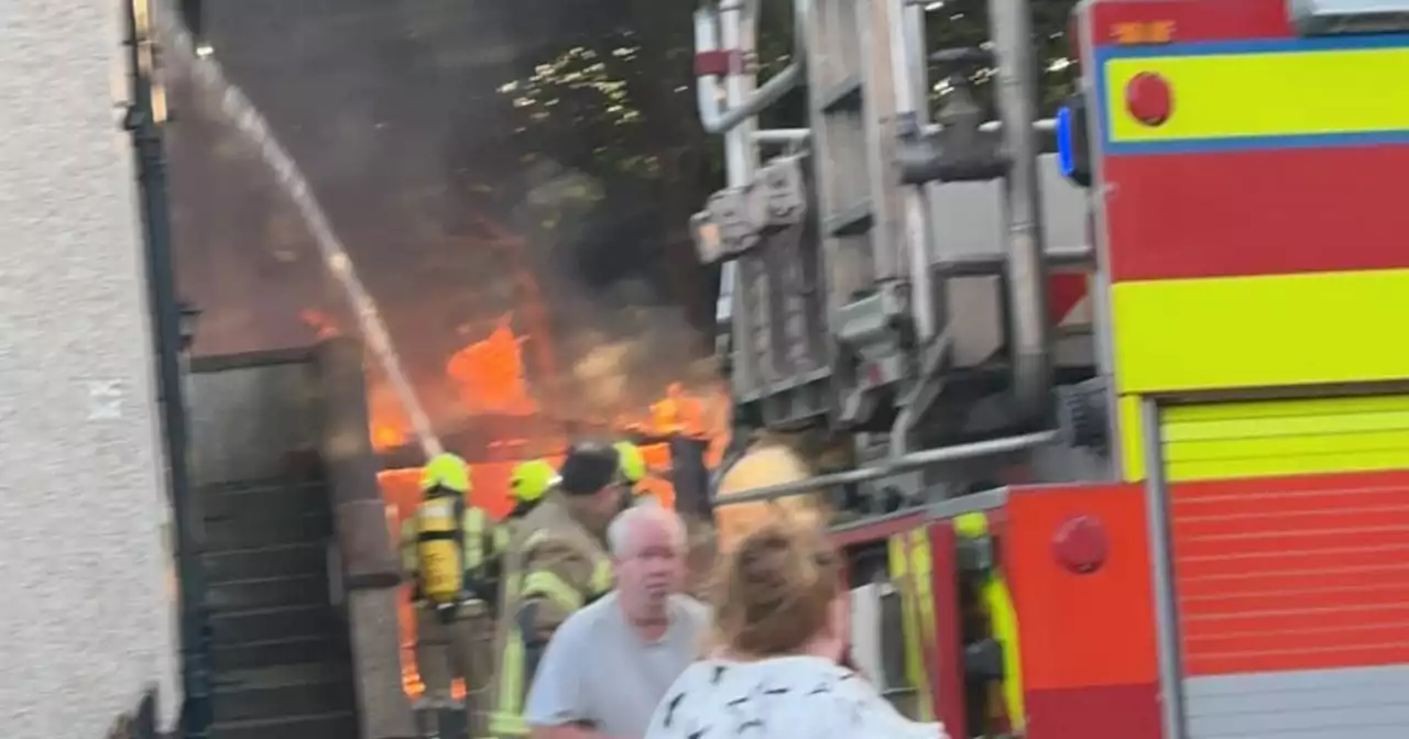 Young couple slam 'senseless' firebugs as garage 'torched' metres away from home