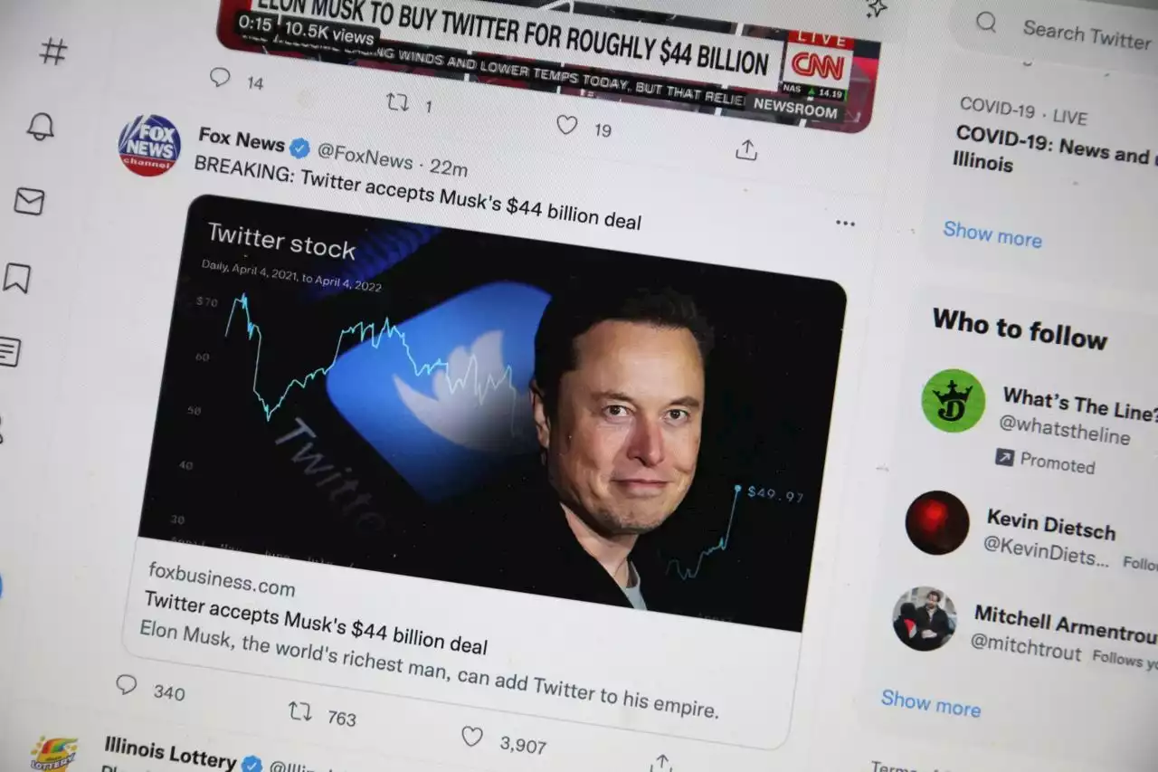 COMPANY VALUATION: Twitter is now worth just 33% of Elon Musk’s purchase price, says Fidelity