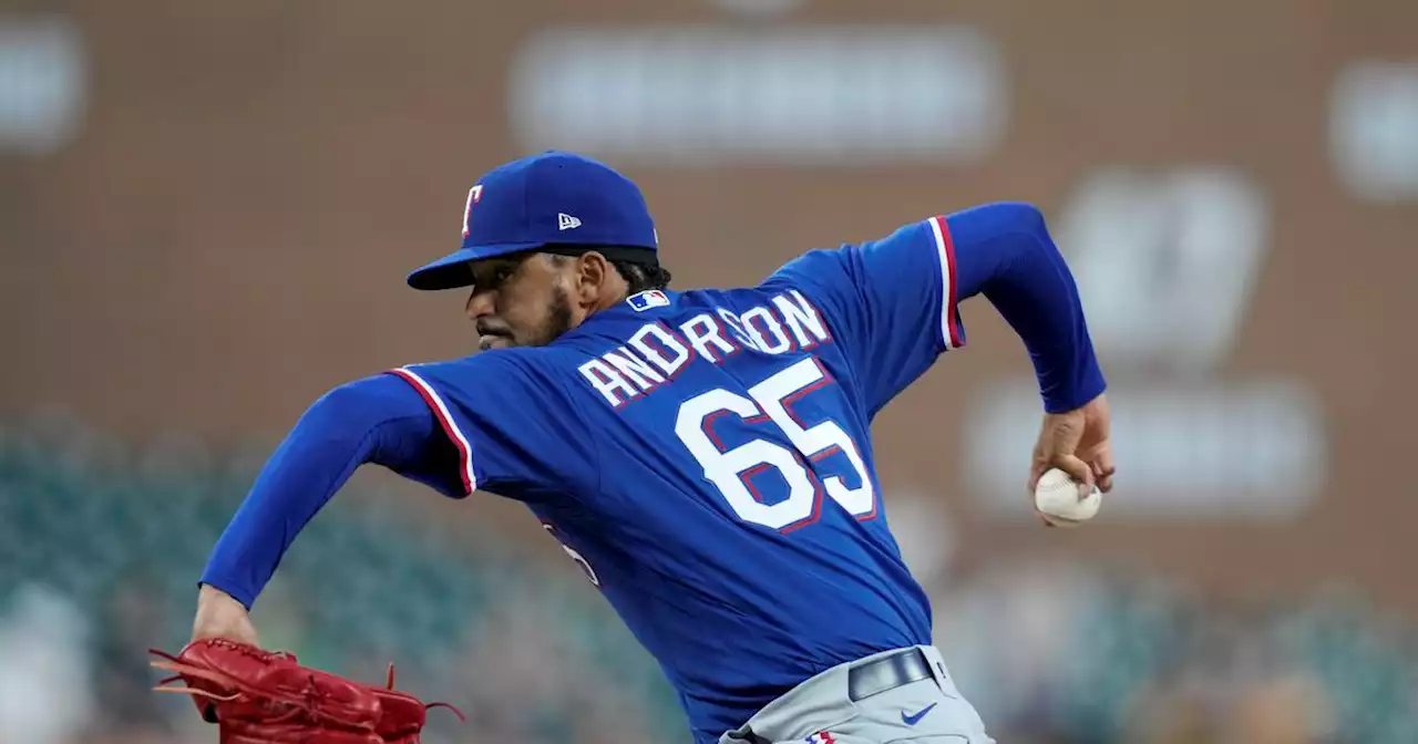 ‘Funky’ Rangers reliever Grant Anderson shines in MLB debut as offense mashes Tigers