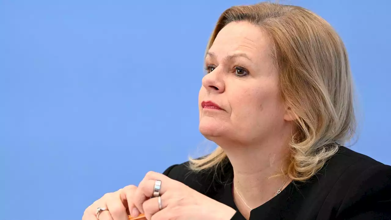 Fall Lina E.: Innenministerin Faeser sieht wachsende Gefahr durch Linksextremismus