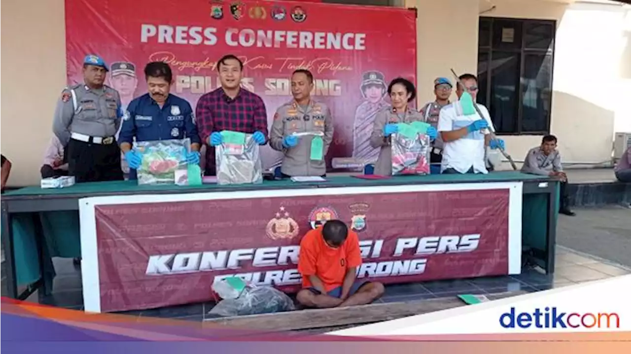 Terungkap Sadisnya Ayah di Sorong Bunuh-Kubur Jasad Bayinya Dalam Rumah