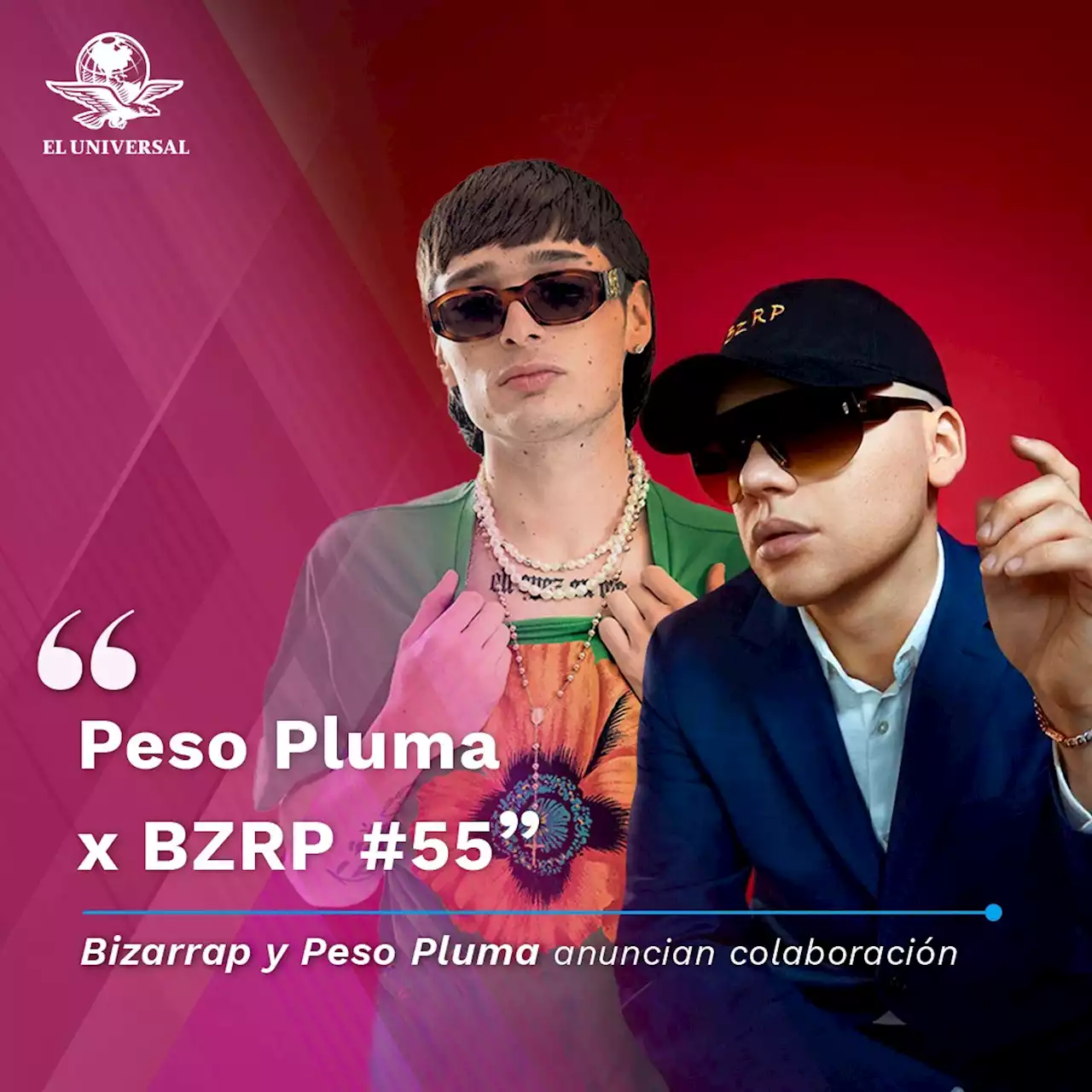 ¿Qué esperar de la Bizarrap 'Music Session #55' junto a Peso Pluma?