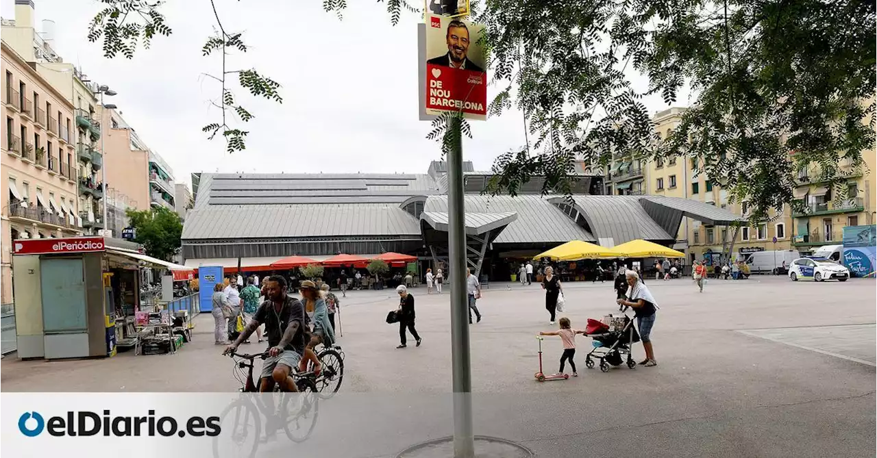 La plaza de la Barceloneta donde Ernest Maragall habría sido alcalde