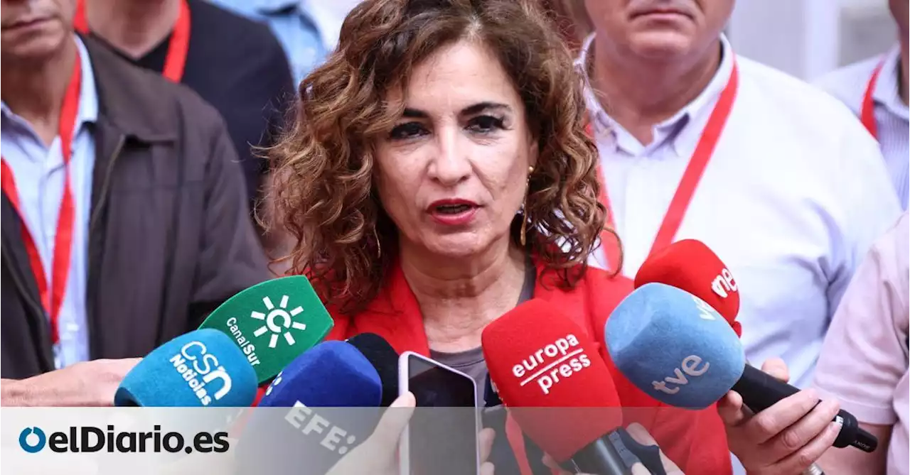 María Jesús Montero abre la puerta a que líderes derrotados el 28M sean candidatos del PSOE a las generales