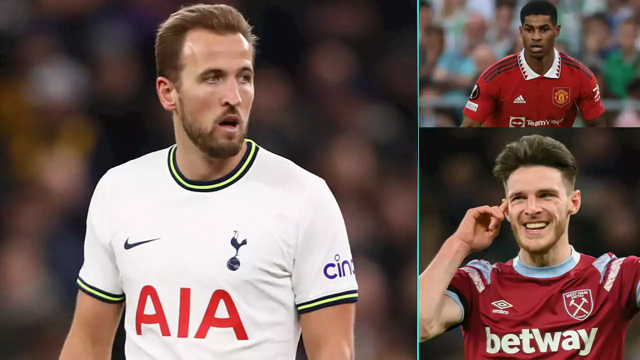 Kane and Rashford among 20 best footballers out of contract in 2024