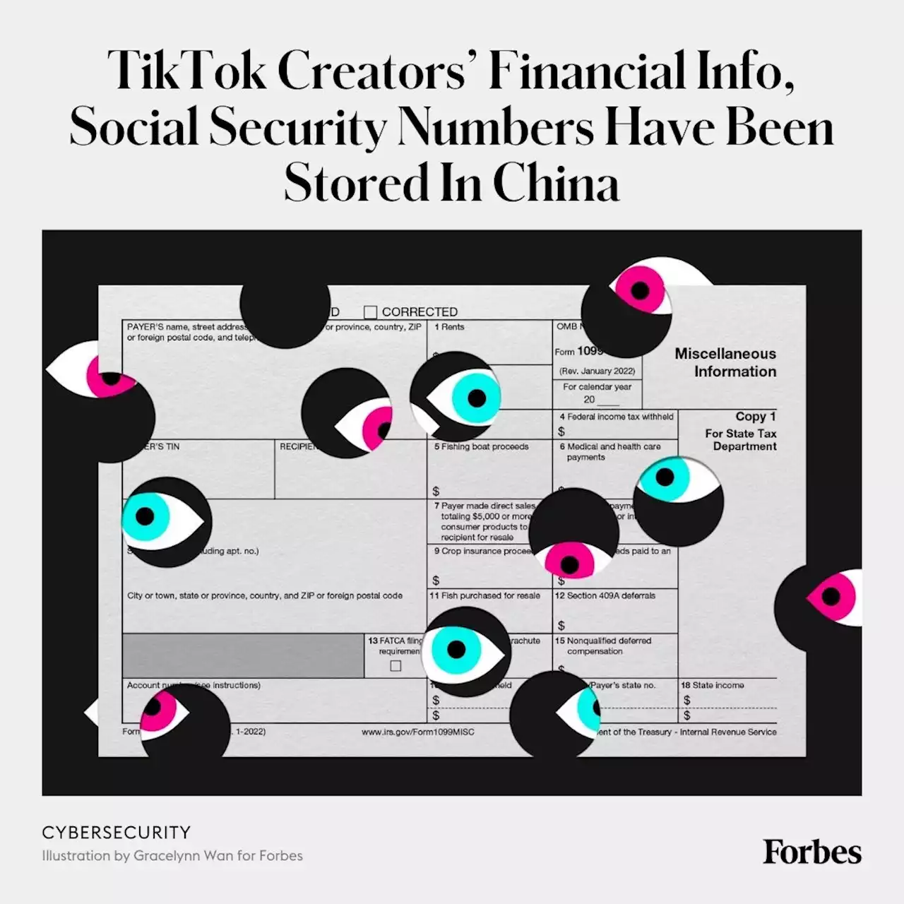 TikTok Creators’ Financial Info, Social Security Numbers Have Been Stored In China