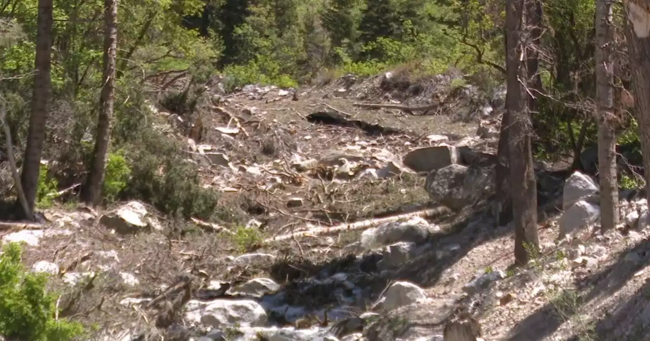 Little Cottonwood Canyon trails impacted by winter avalanche debris