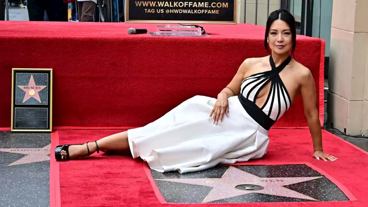 Ming-Na Wen honored with star on Hollywood Walk of Fame