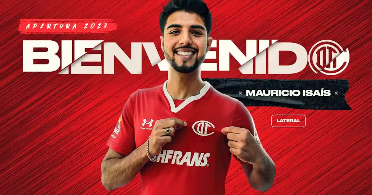 Mauricio Isaís es nuevo jugador del Toluca; vendido por Pachuca en 4.5 millones de dólares