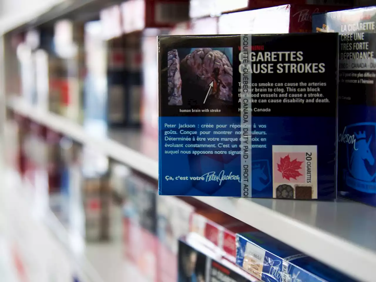 Ottawa changes law to make tobacco companies put health warning on every cigarette