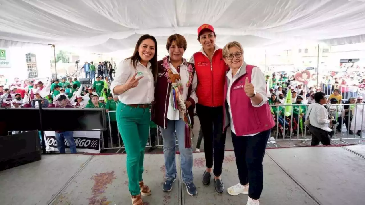 Delfina Gómez tras recorrer el Edomex: “Ha sido una campaña hermosa; vamos a ganar”