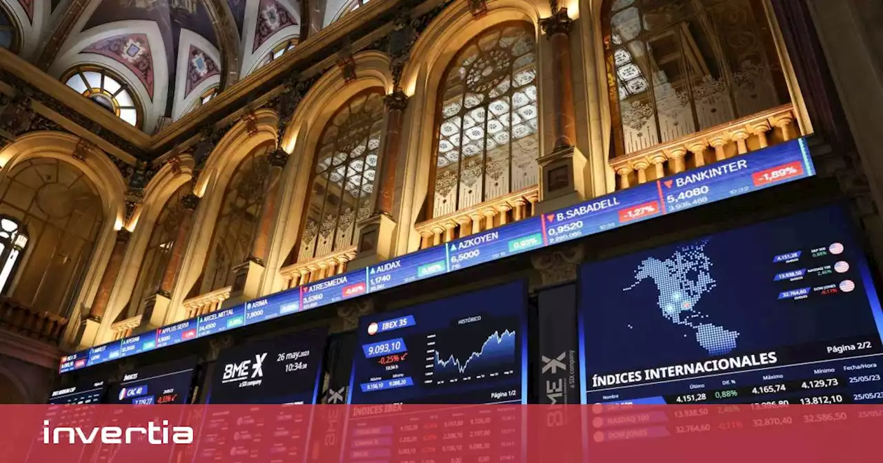 El Ibex 35 cae un 2,06% en mayo y pierde los 9.100 puntos por la incertidumbre en EEUU y la debilidad de China