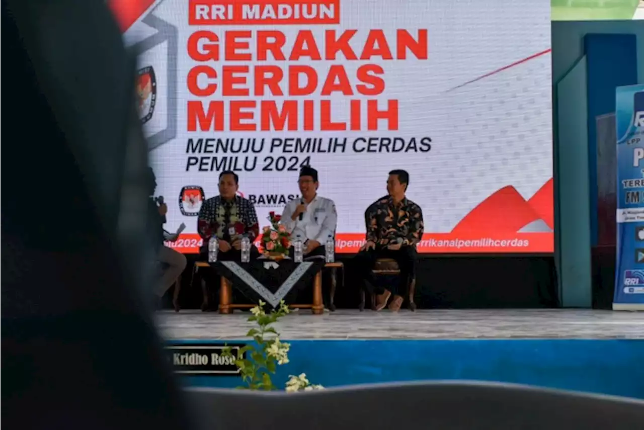 Gerakan Cerdas Memilih, Cara RRI Madiun Bantu Sukseskan Pemilu 2024