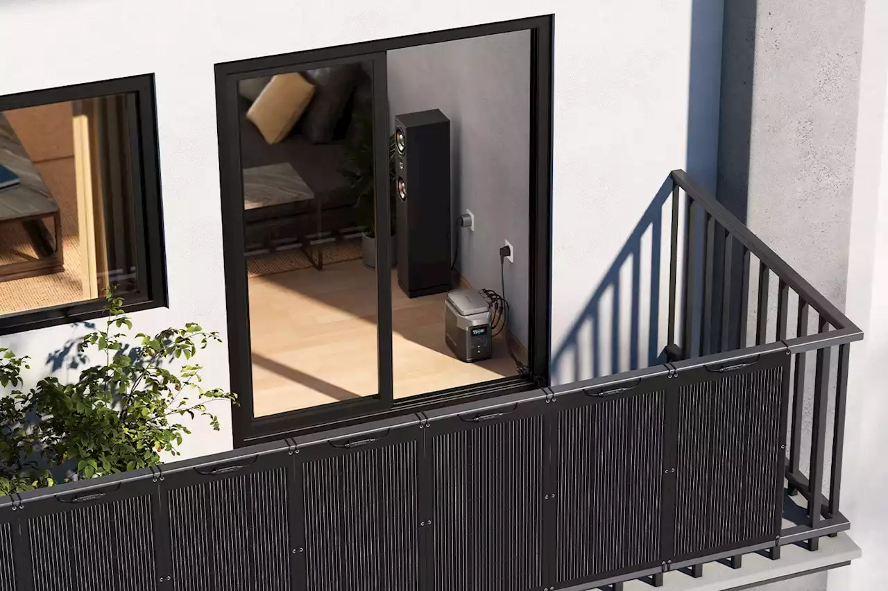 EcoFlow PowerStream : mettez du solaire sur votre balcon et stockez de l'énergie avec cette nouvelle solution