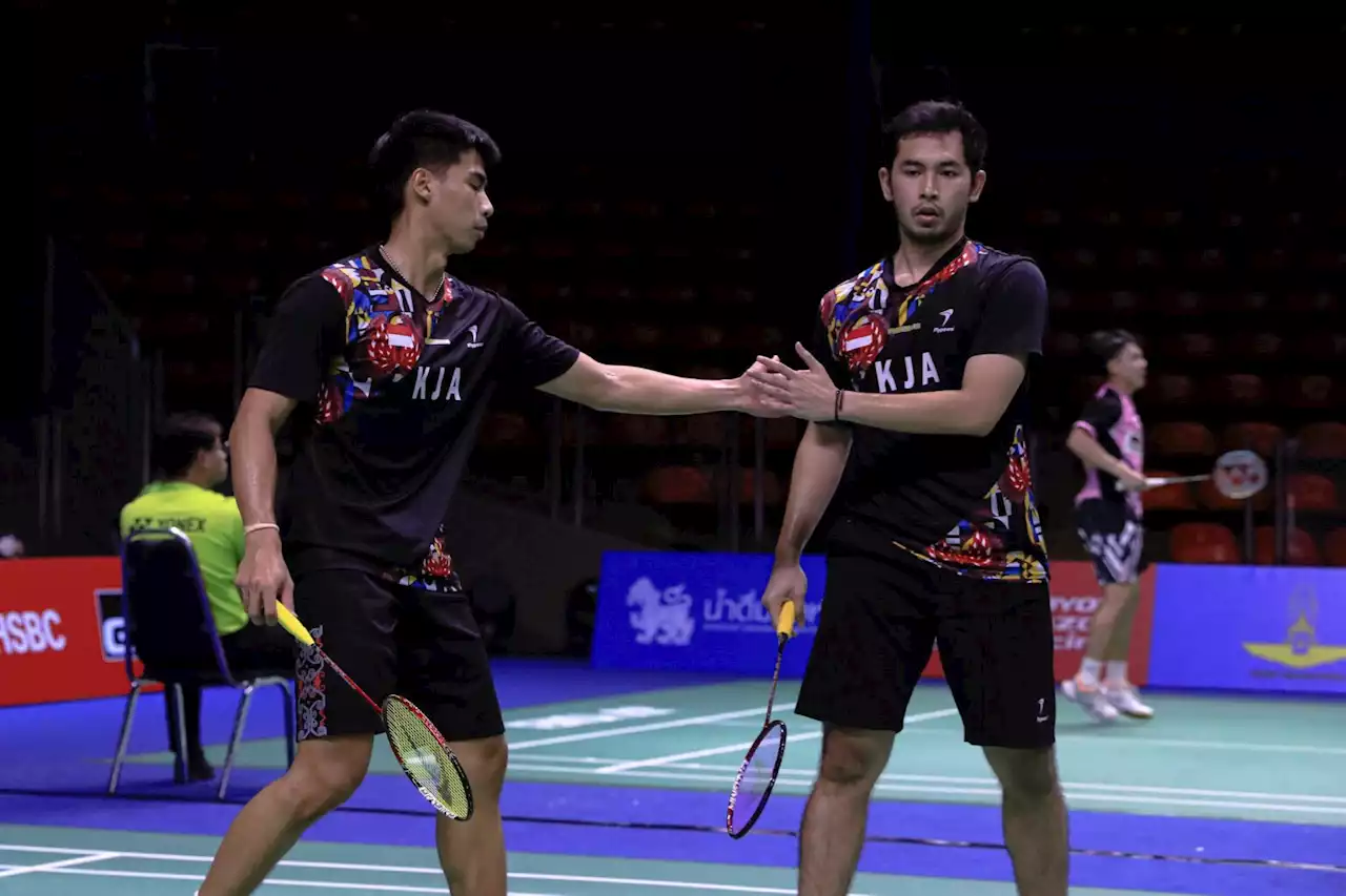 Thailand Open 2023: Jumpa Leo/Daniel, Sabar/Reza Tak Punya Strategi Khusus