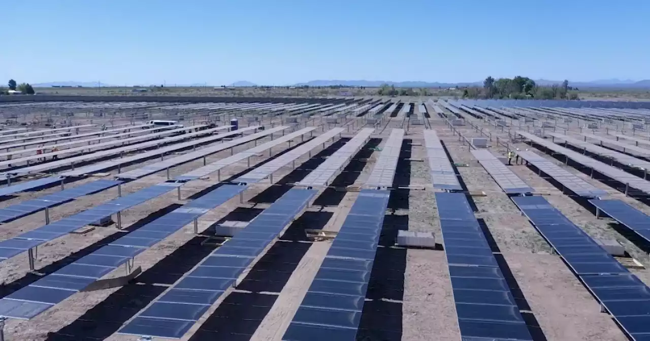 Sulphur Springs Valley Electric Cooperative adds new solar field and substation in McNeal for residents