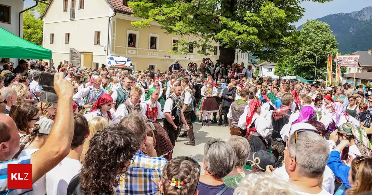 Kufenstechen in Feistritz: Erneut Unfall bei Brauchtumsfest in Kärnten