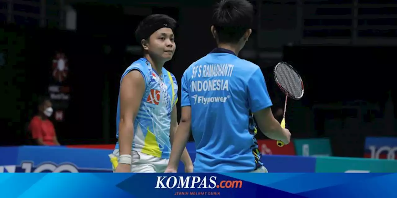 Hasil Thailand Open 2023: Sengatan Apri/Fadia untuk Raih Tiket 16 Besar