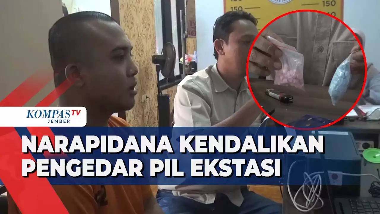 Pengedar Pil Ekstasi Dikendalikan oleh Penghuni Lapas Antar Pulau