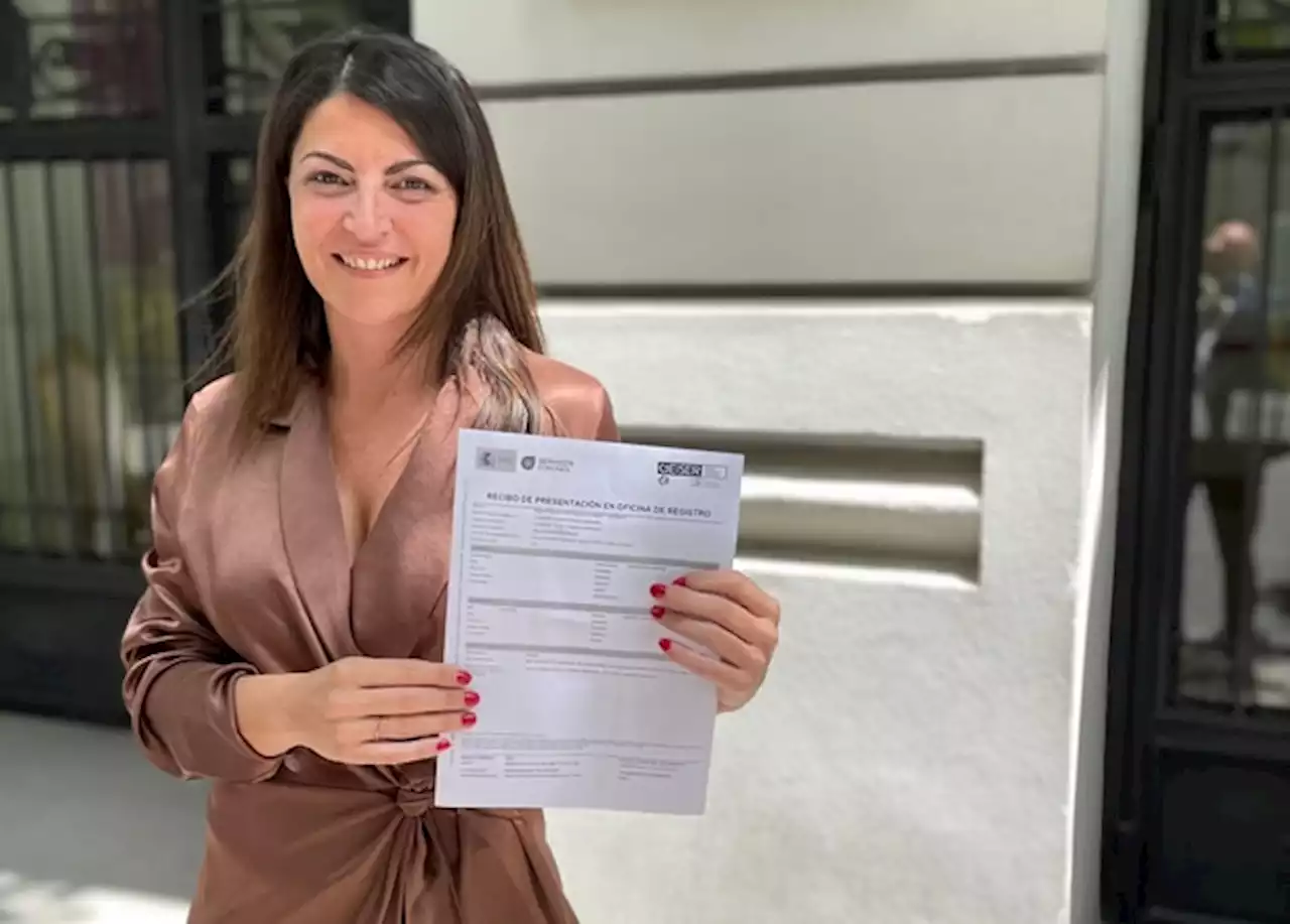 Macarena Olona registra el partido Caminando Juntos para presentarse a las elecciones generales del 23 de julio