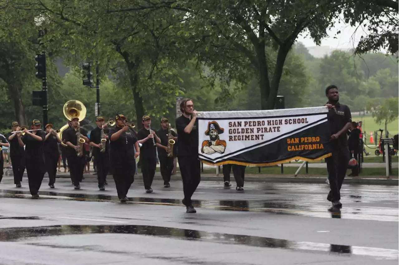 San Pedro High band marches in the nation’s 2023 Memorial Day Parade