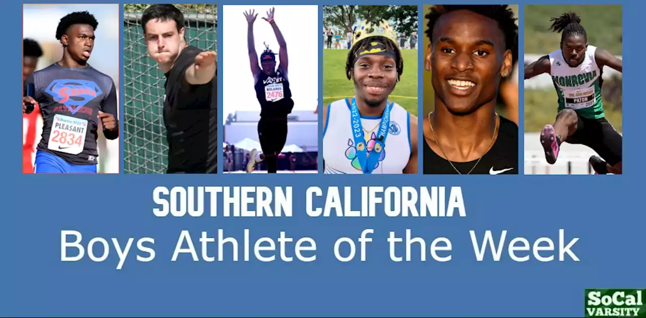 VOTE: Southern California Boys Athlete of the Week, June 2